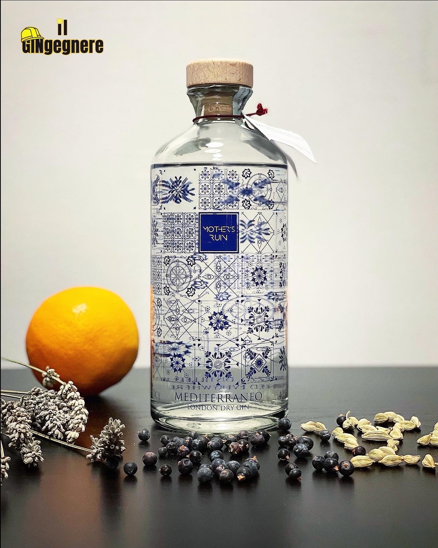 Gold G&T Mediterraneo con Mother's Ruin Mediterraneo