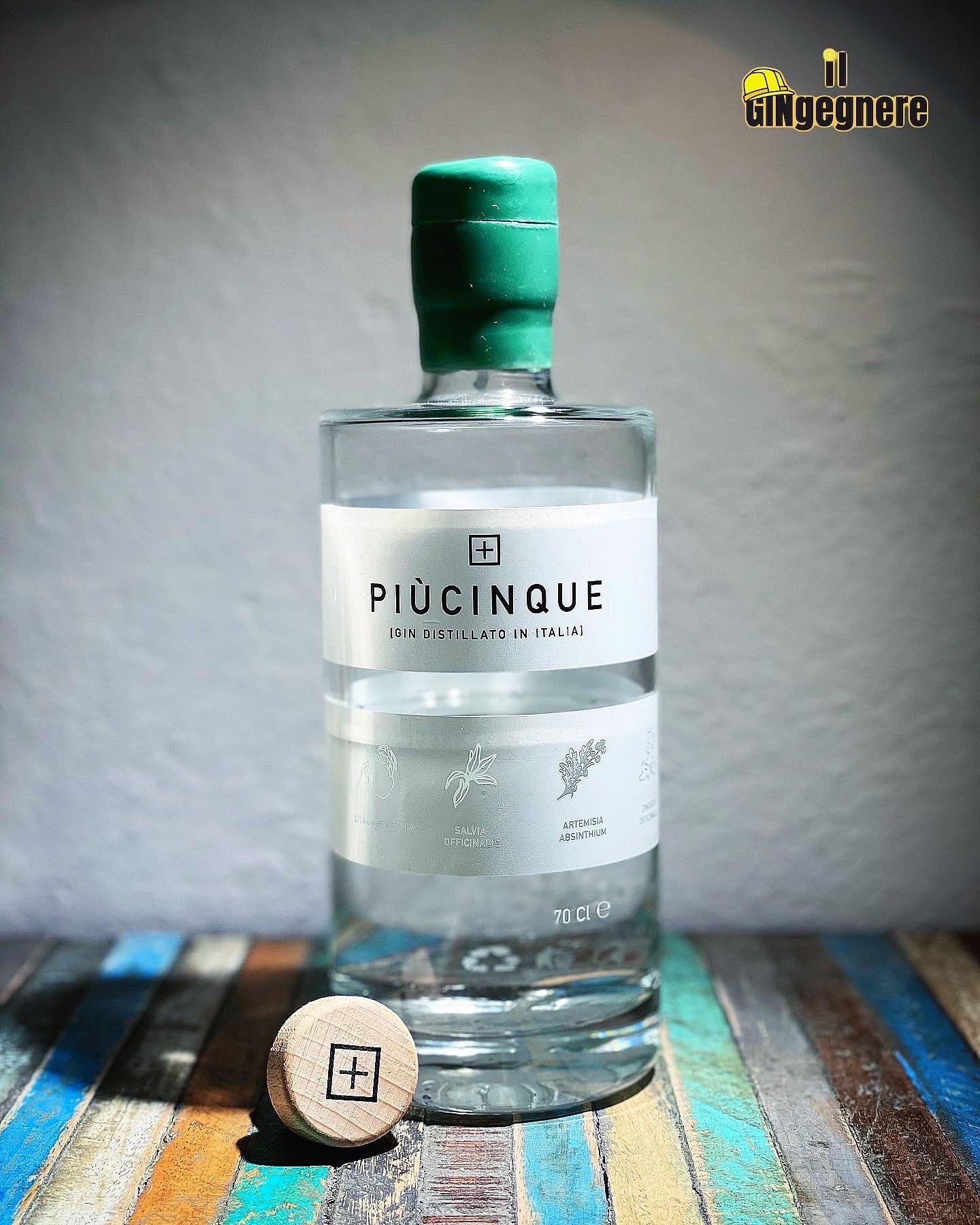 Il G&T della Provetta con Gin PiùCinque