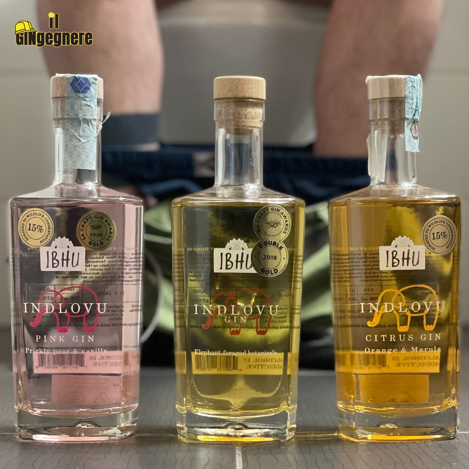 I GIN DI M***A Con Indlovu Gin