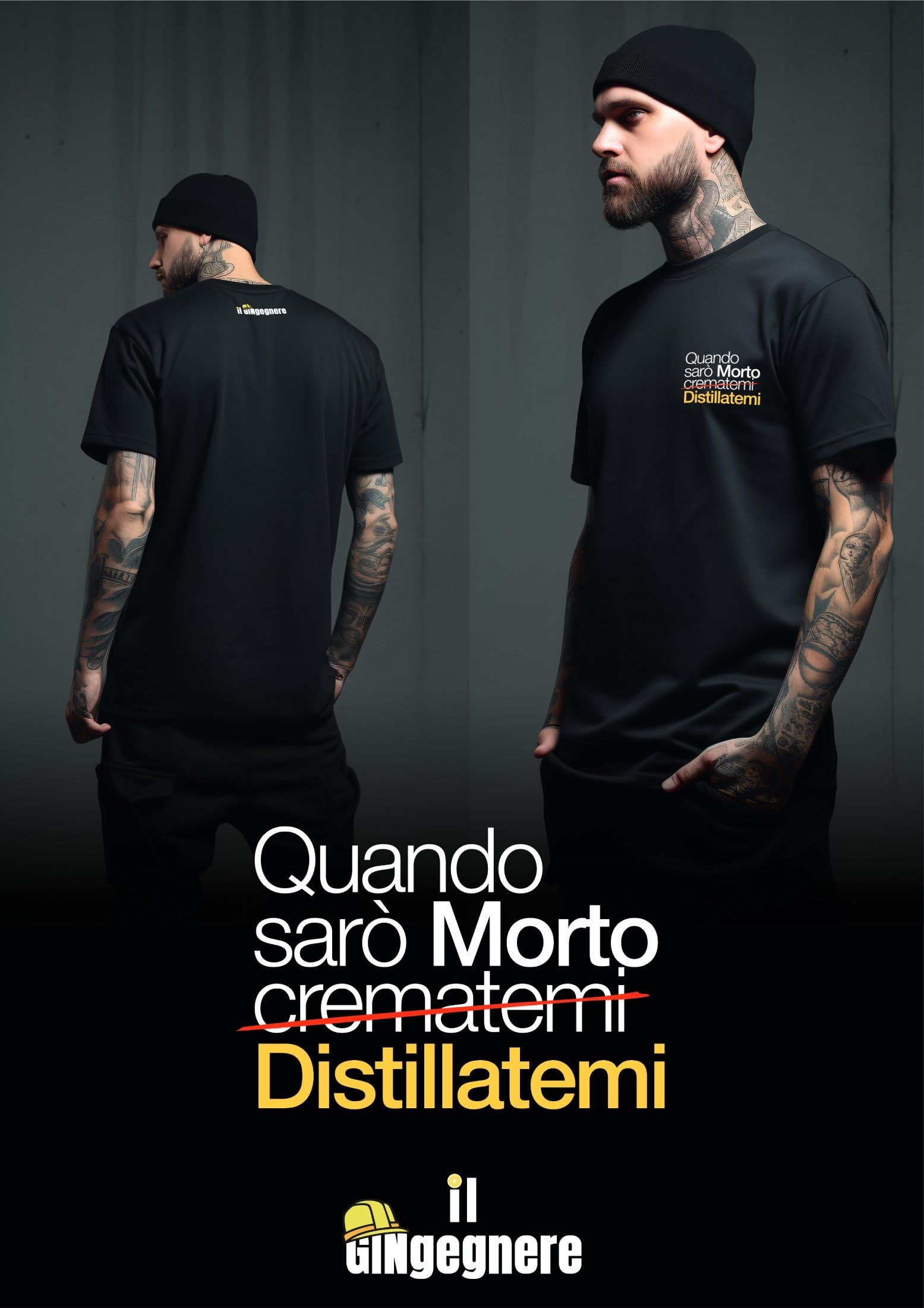 Quando sarò morto distillatemi - T-shirt