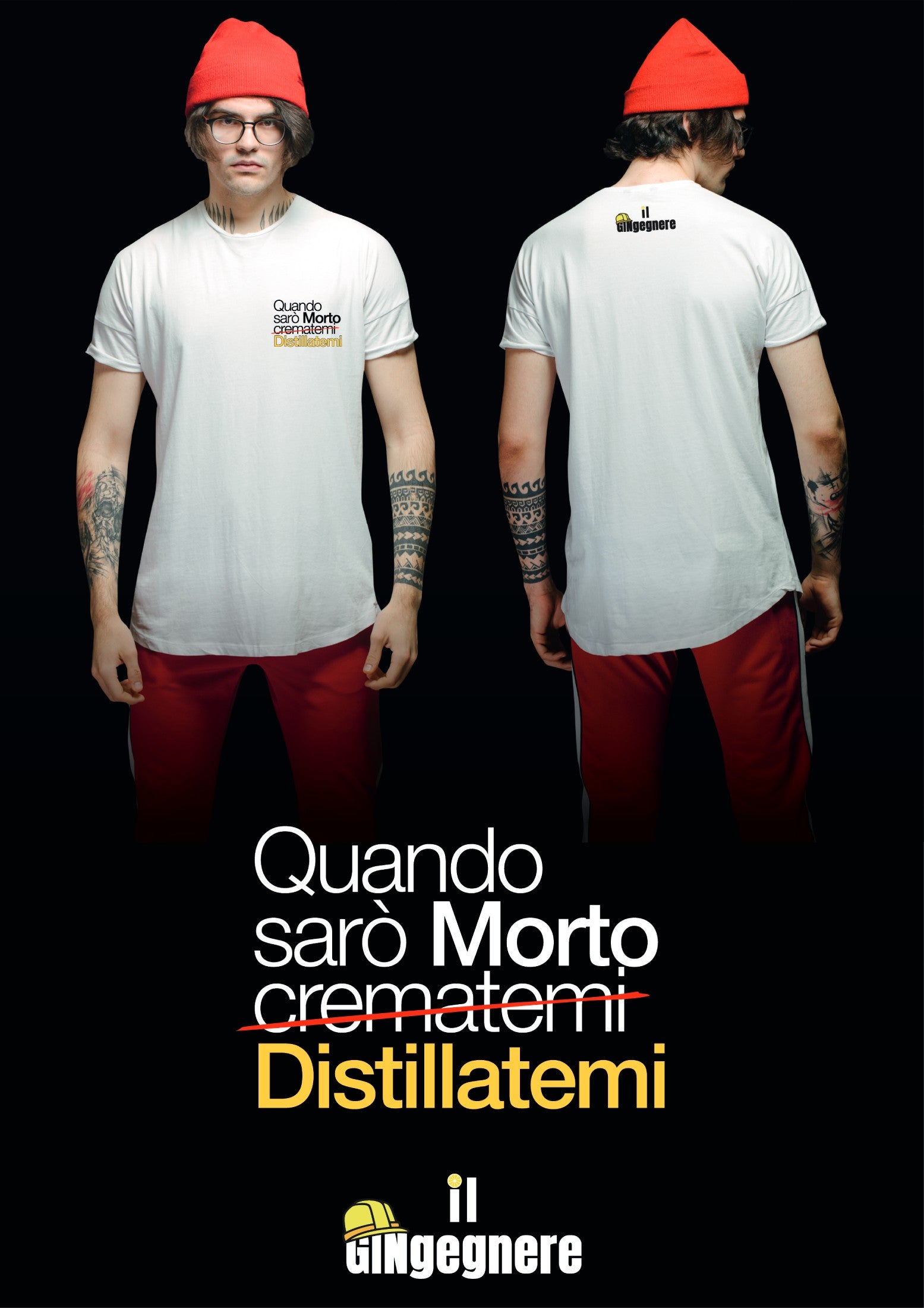 Quando sarò morto distillatemi - T-shirt