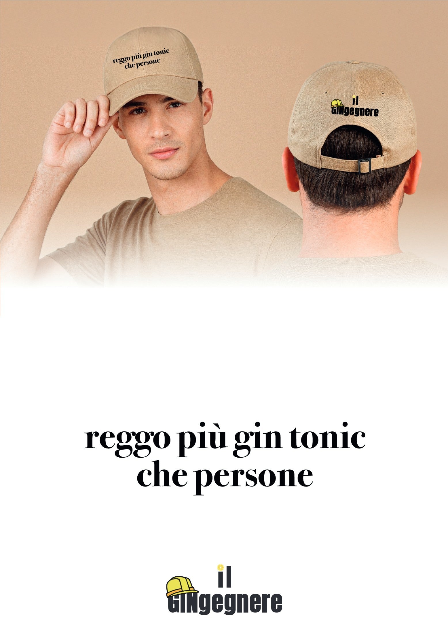 Reggo più gin tonic che persone - Cappello