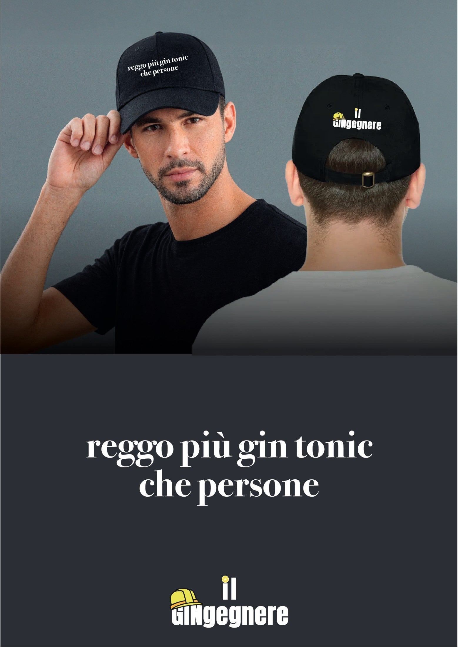Reggo più gin tonic che persone - Cappello