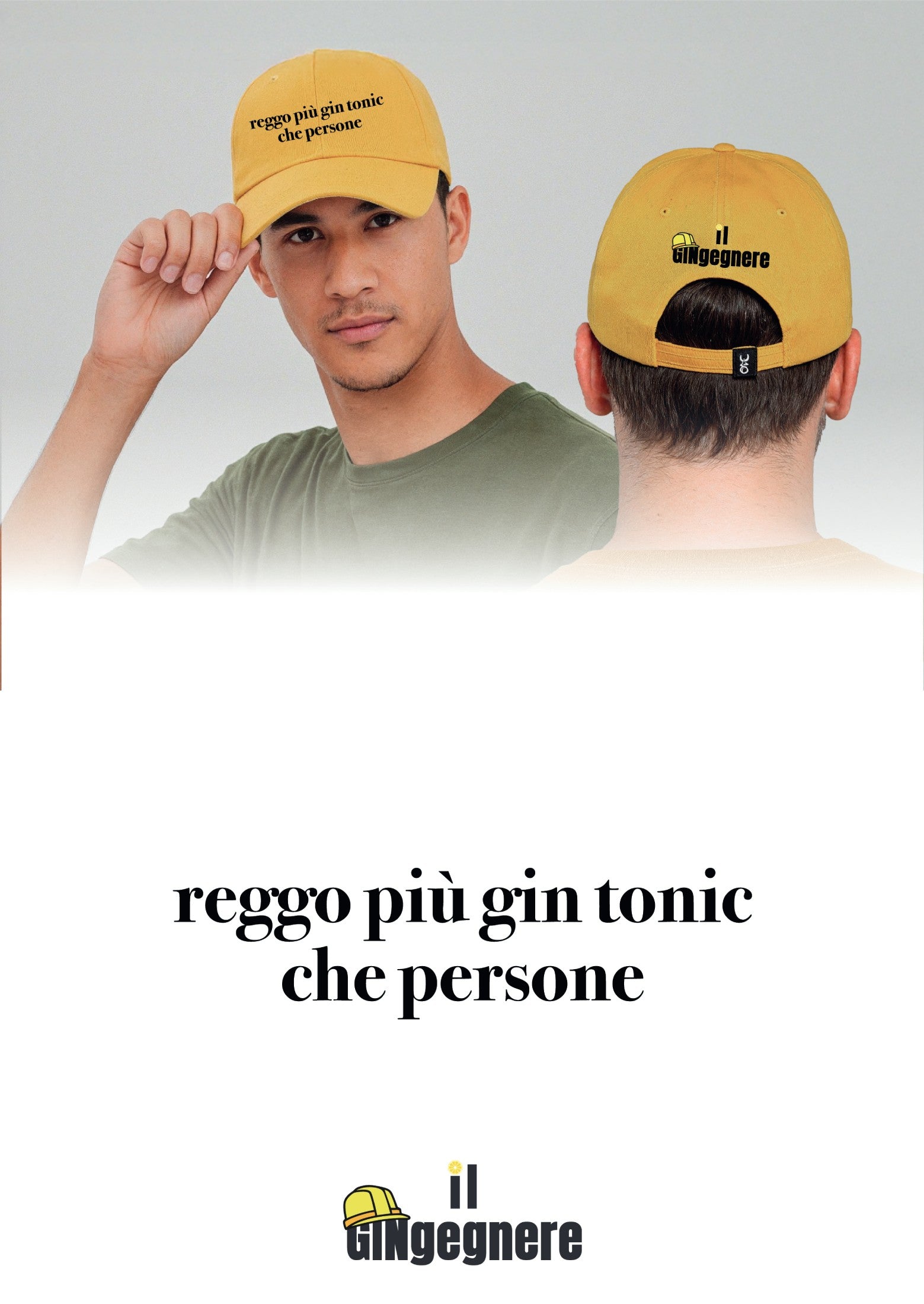 Reggo più gin tonic che persone - Cappello