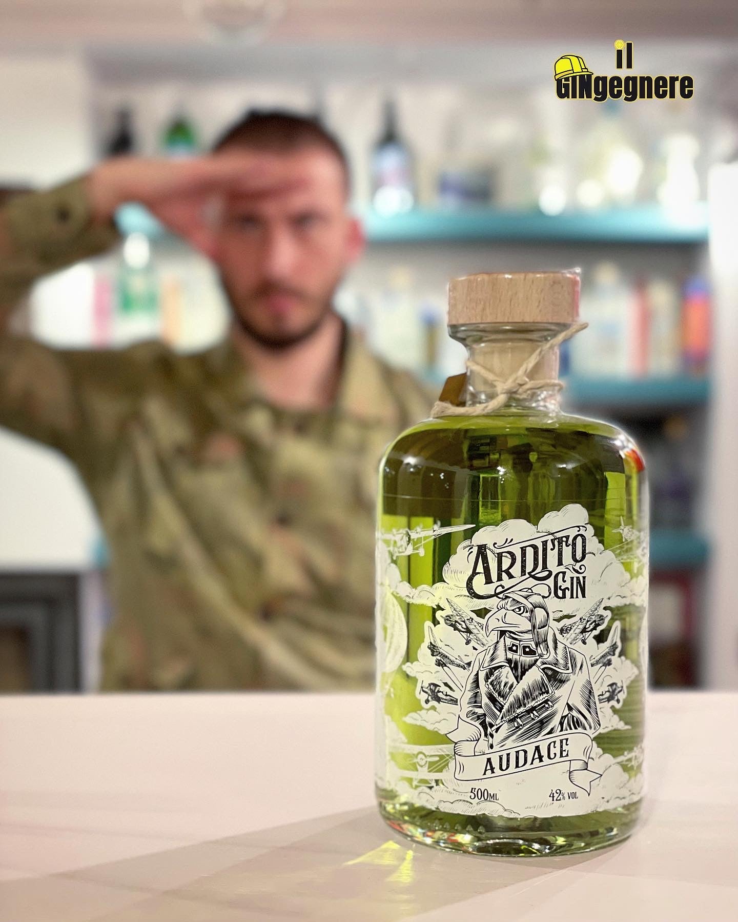 I Gin dell'Esercito con Ardito Gin “Audace”