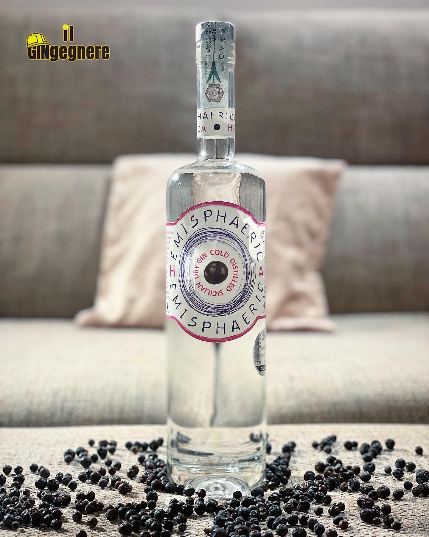 Un G&T al Ginepro dell'Etna con Hemisphaerica Gin