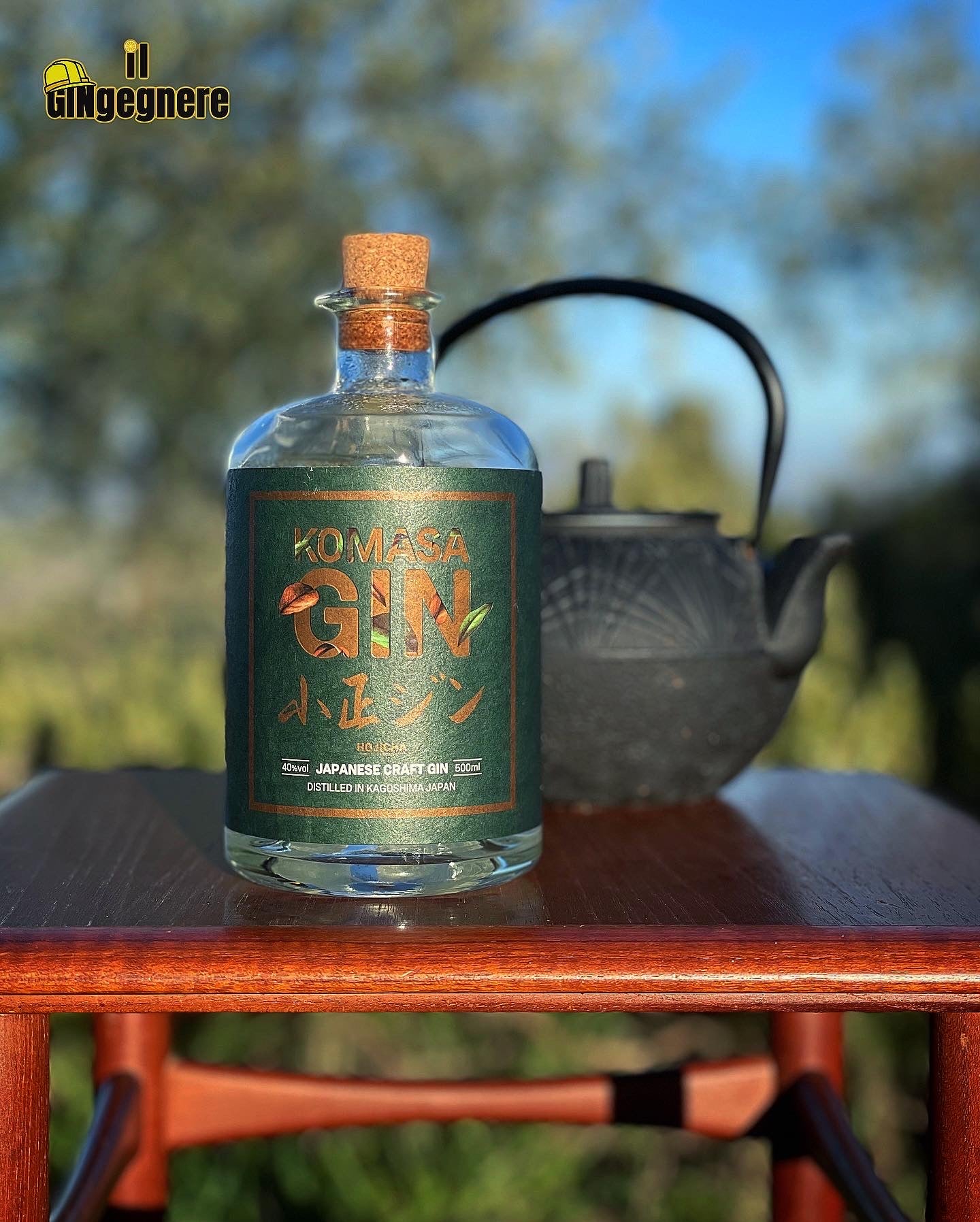 Green Tea-Tonic con Komasa Hojicha Gin