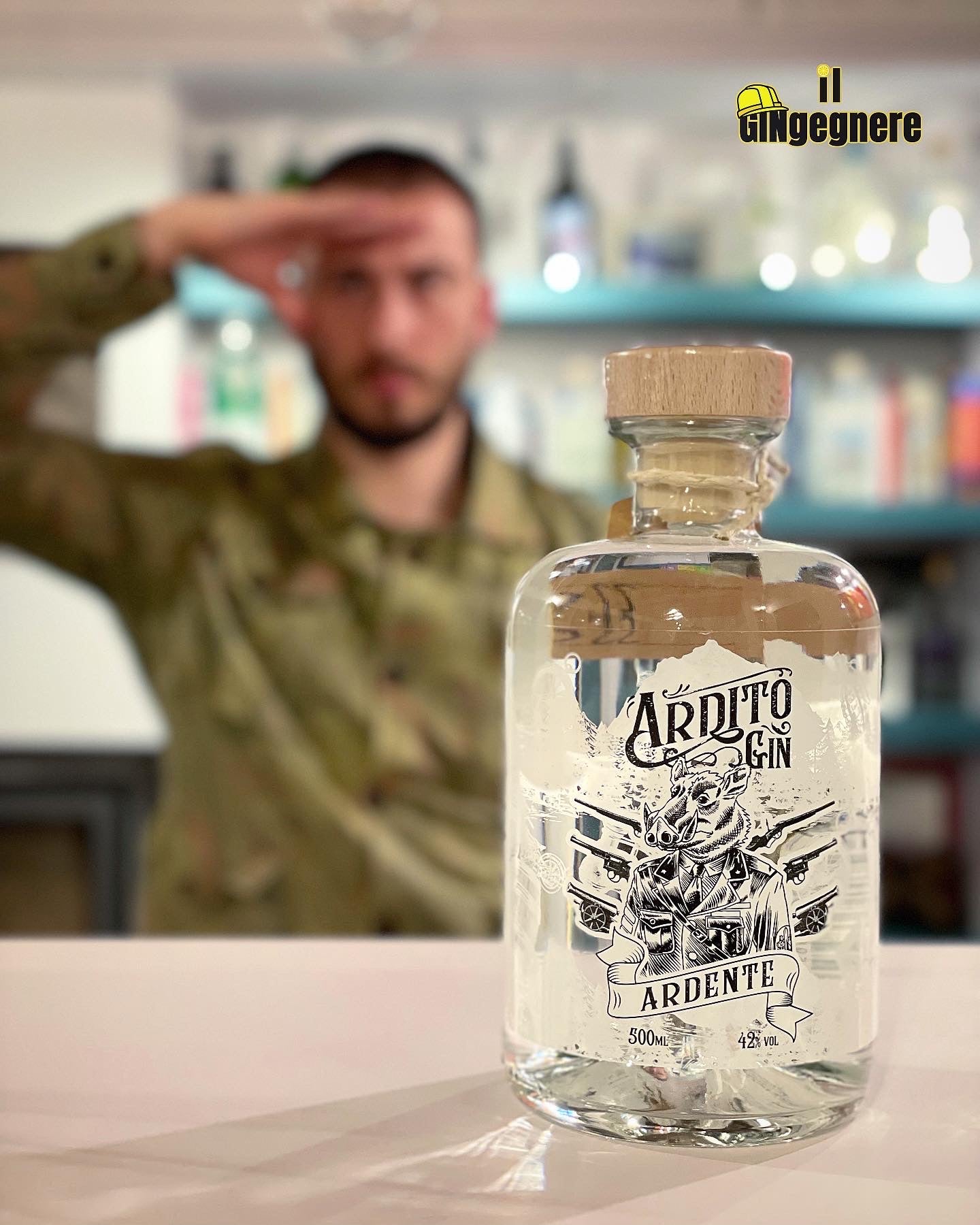 I Gin dell'Esercito con Ardito Gin “Ardente”