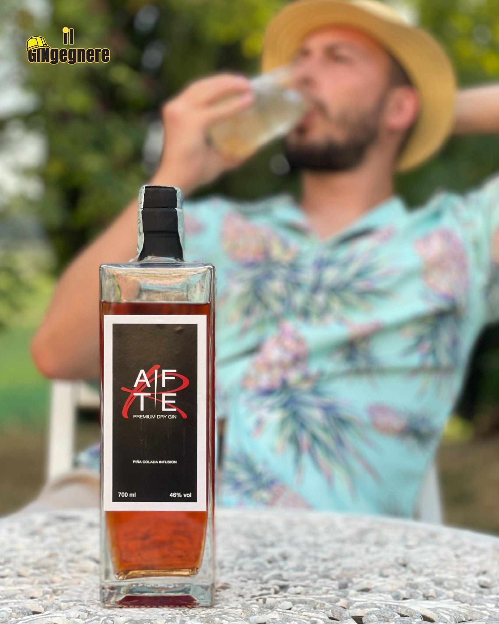 AFTER G&T con After Gin “Pina Colada Infusion”