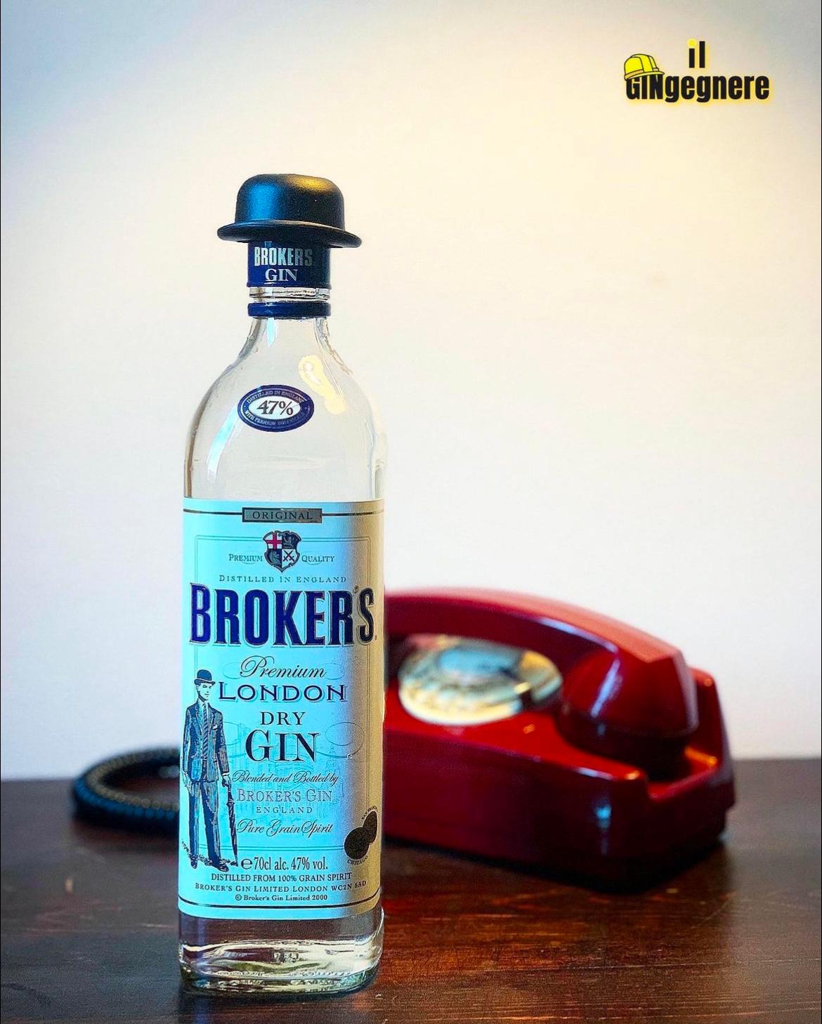 Classic G&T from London con Broker's Gin