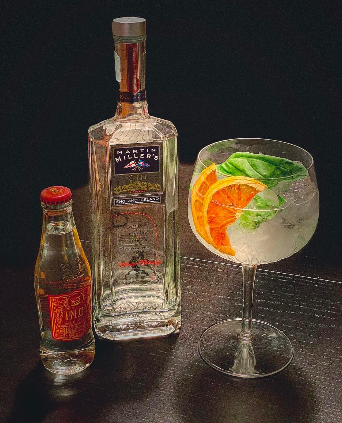 Martin Miller’s & Tonic.. Recipe from England, Water from Iceland