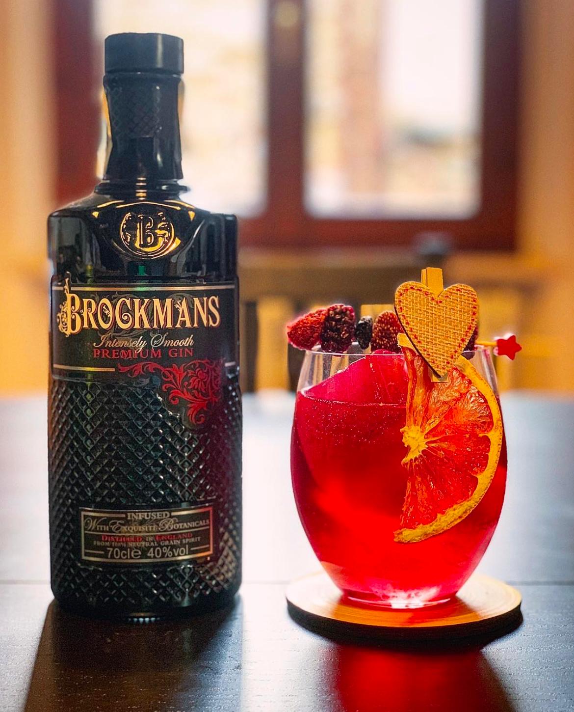 Valentine’s G&T con Brockmans Gin